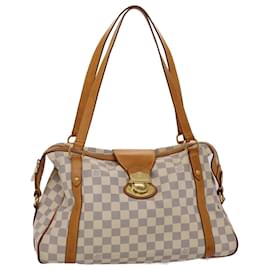 Louis Vuitton-LOUIS VUITTON Damier Azur Stresa PM Tote Bag M51188 LV Auth 46761-Other