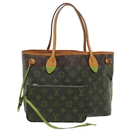 Louis Vuitton-LOUIS VUITTON Monogram Neverfull PM Tote Bag M40155 LV Auth 46918-Monogram