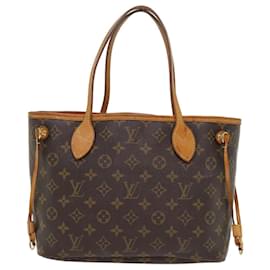 Louis Vuitton-LOUIS VUITTON Monogram Neverfull PM Tote Bag M40155 LV Auth 46918-Monogram