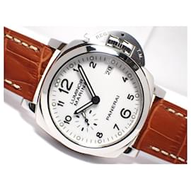 Panerai-PANERAI Luminor1950 3DAY'S 42 MM white PAM00523 Mens-Silvery