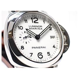 Panerai-PANERAI Luminor1950 3DAY'S 42 MM white PAM00523 Mens-Silvery