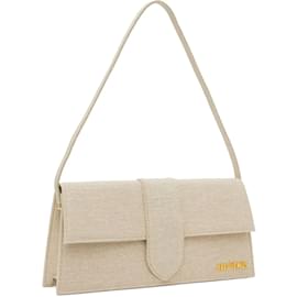 Jacquemus-JACQUEMUS  Handbags   Linen-Cream