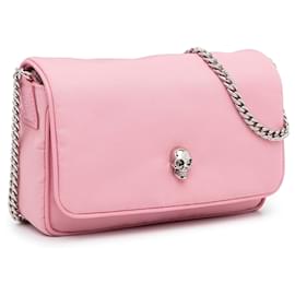 Alexander Mcqueen-Alexander McQueen Pink Skull Crossbody-Pink
