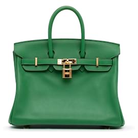 Hermès-Hermes Green Swift Birkin 25-Green