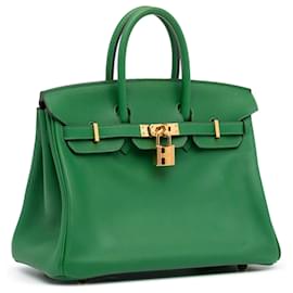 Hermès-Hermes Green Swift Birkin 25-Green
