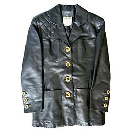 Chanel Jackets Black