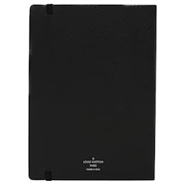 Louis Vuitton-LOUIS VUITTON Epi Cahier Gustave MM Note Cover Noir GI0116 LV Auth 46794-Black