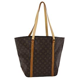 Louis Vuitton-LOUIS VUITTON Monogram Sac Shopping Tote Bag M51108 LV Auth 46486-Monogram