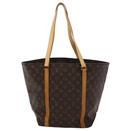 Louis Vuitton-LOUIS VUITTON Monogram Sac Shopping Tote Bag M51108 LV Auth 46486-Monogram