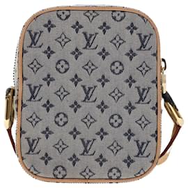 Louis Vuitton-LOUIS VUITTON Monogram Mini Juliet PM Shoulder Bag Blue M92005 LV Auth am4662-Blue