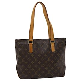 Louis Vuitton-LOUIS VUITTON Monogram Cabas Piano Tote Bag M51148 LV Auth ep956-Monogram