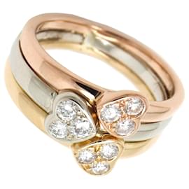 Van Cleef & Arpels-Van Cleef & Arpels Gold Diamond  Ring-Multiple colors
