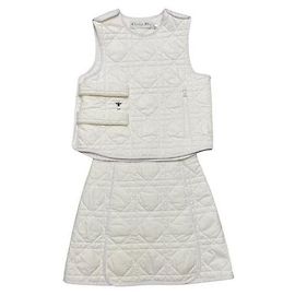 Dior Rock Anzug Weiß