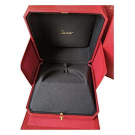 Cartier-Bracelet jonc Cartier Love Juc boîte doublée et sac en papier-Rouge