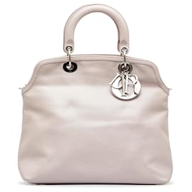 Dior-Dior White Granville Satchel-White