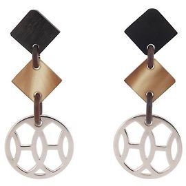 Hermès HERMES LIFT PENDANT STERLING SILVER EARRINGS 925 SILVER EARRINGS Other