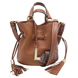 LANCEL PREMIER FLIRT PM IN BORSA40528 BORSA A TRACOLLA IN PELLE GRANA CAMMELLO Cammello