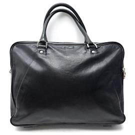 Mulberry-MULBERRY DOCUMENT HOLDER BLACK LEATHER BRIEFCASE-Black