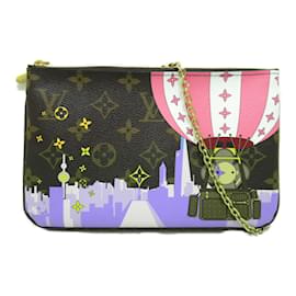 Louis Vuitton-Monogram Vivienne lined Zip Pochette M68486-Brown