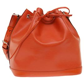 Louis Vuitton-LOUIS VUITTON Epi Noe Shoulder Bag Orange M40677 LV Auth 46349-Orange