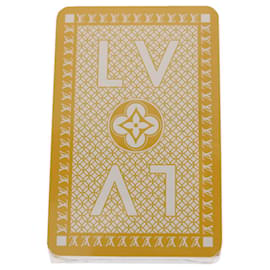 Louis Vuitton-Cartas de jogar LOUIS VUITTON Cartes Trois Jeu Azul Vermelho Amarelo M65460 auth 46546NO-Vermelho,Azul,Amarelo