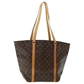 Louis Vuitton-LOUIS VUITTON Monogram Sac Shopping Tote Bag M51108 LV Auth bs6587-Monogram