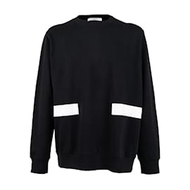 Sudadera oversize con parche blanco de Givenchy Negro