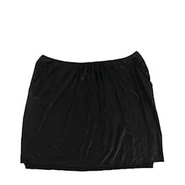 Chanel-CHANEL  Skirts T.fr 42 Cotton - elasthane-Black