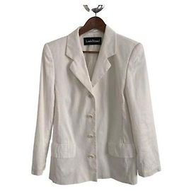 Chaqueta Louis Féraud de algodón blanca Blanco