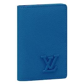 Louis Vuitton-Aerogramma organizer tascabile LV-Blu