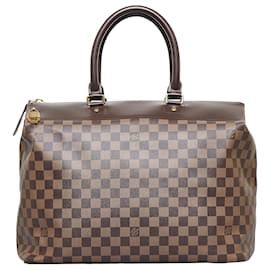 Louis Vuitton-Louis Vuitton Brown Damier Ebene Greenwich PM-Brown