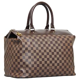 Louis Vuitton-Louis Vuitton Brown Damier Ebene Greenwich PM-Brown