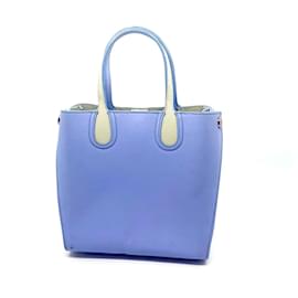 Christian Dior-Dior Mini Addict Shopping Tote Bag-Blue