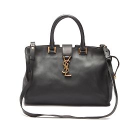 Yves Saint Laurent Cabas Bébé Monogram Cuir GRP394461 Noir