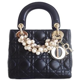 Sac Lady Dior mini modèle Noir