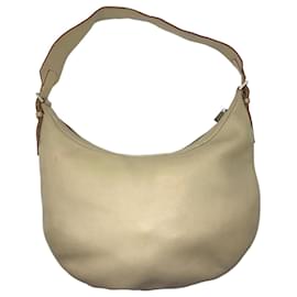 Autre Marque-Burberry Taupe Mini in Beige Leather Shoulder Bag-Beige,Taupe