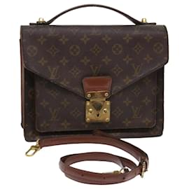 Buy Louis Vuitton Messenger Epi Noir Neo Monceau Hand Shoulder 2 Way Bag  M55403 C74