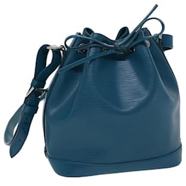 Louis Vuitton-Bolsa de ombro LOUIS VUITTON Epi Noe BB Azul claro Ciano M40846 Autenticação de LV 46191-Outro,Azul claro