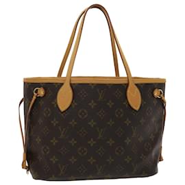 Louis Vuitton-LOUIS VUITTON Monogram Neverfull PM Tote Bag M40155 LV Auth 47540-Monogram