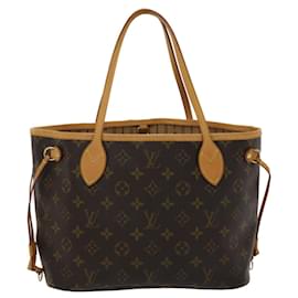 Louis Vuitton-LOUIS VUITTON Monogram Neverfull PM Tote Bag M40155 LV Auth 47540-Monogram