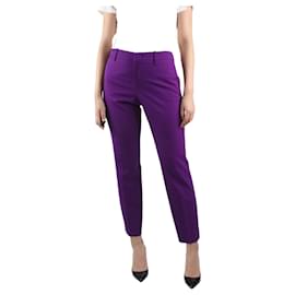 Gucci-Pantalón sastre morado - talla IT 44-Púrpura