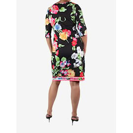 Emilio Pucci-Mehrfarbiges Kleid mit Blumenmuster – Größe IT 40-Mehrfarben