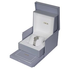 Christian Dior Orologio La D De Dior Satine in argento Altro