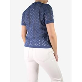 Louis Vuitton-Blue Top - size XL-Blue