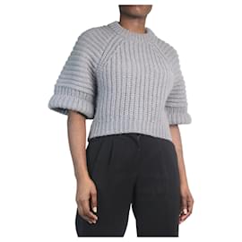 Balenciaga-Grey jumper - size FR 38-Grey