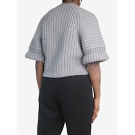 Balenciaga-Grey jumper - size FR 38-Grey