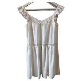 Vestido branco Sézane Branco