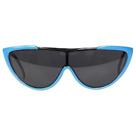 Linda Farrow-Óculos de sol com viseira azul Linda Farrow-Azul