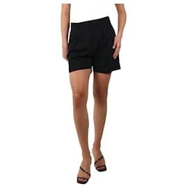 Anine Bing-Black fitted cotton shorts - size S-Other