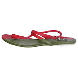 Alexander Mcqueen-Red Flat strappy sandals - size EU 40-Red